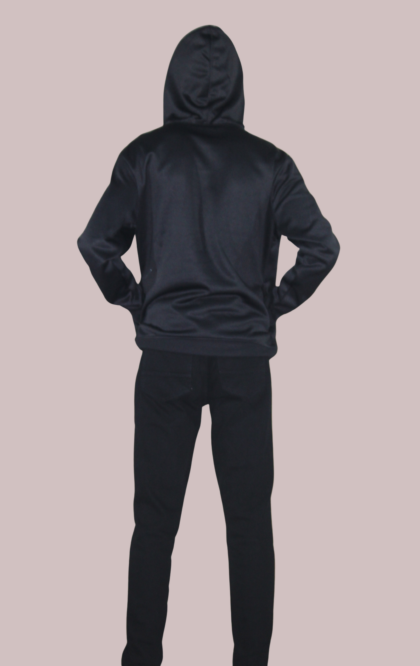 Urban Classic Black Hoodie (Unisex Fit) for winters - ITALIAN IMPORTED FLEECE- 350GSM